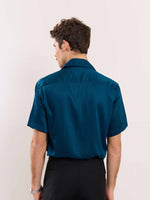 Load image into Gallery viewer, Teal Blue Resort Shirt