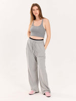 Load image into Gallery viewer, Loose Fit Marl Grey Sweatpants