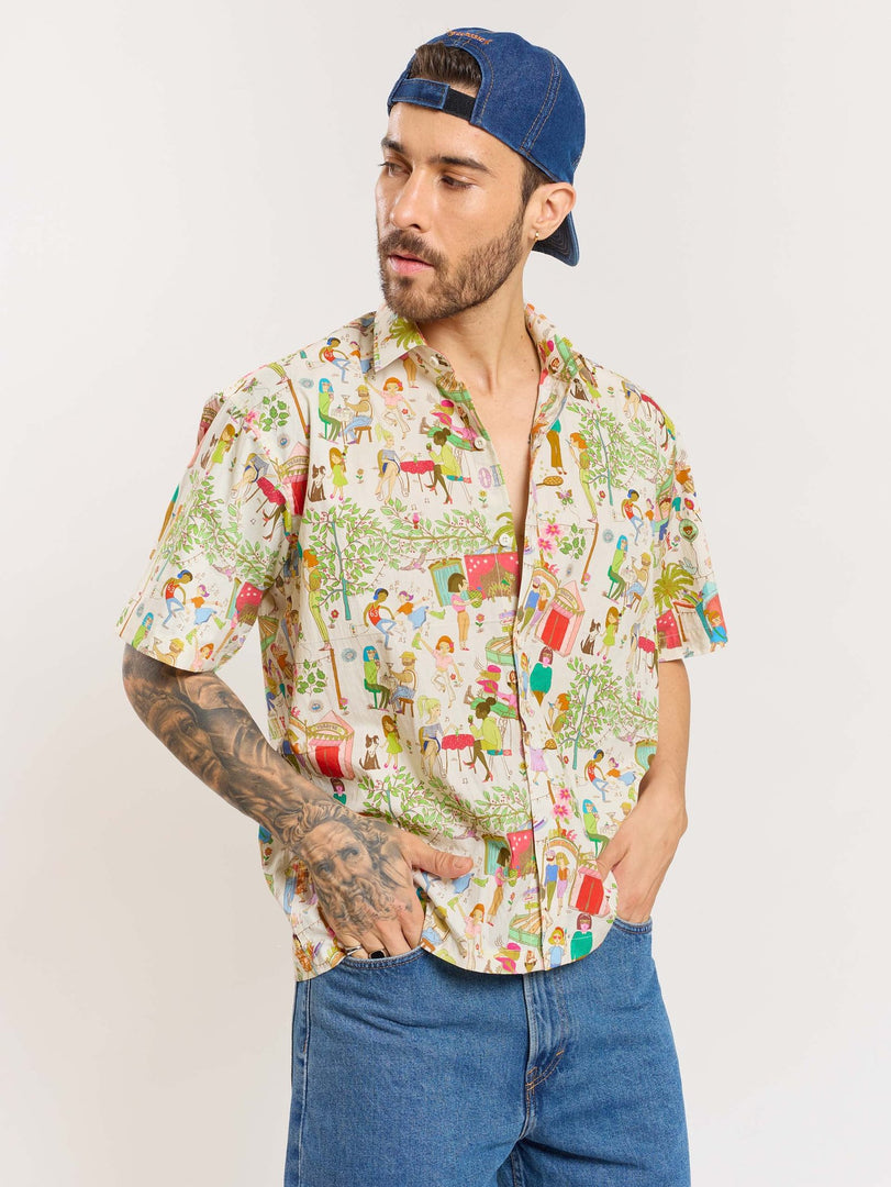 Summer Fair - Cropped Shirt