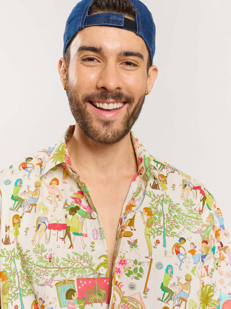 Summer Fair - Cropped Shirt