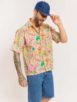 Load image into Gallery viewer, Spring Garden - Cropped Shirt