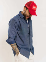 Load image into Gallery viewer, Chambray Overshirt
