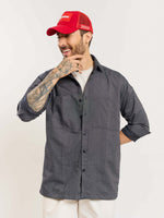 Load image into Gallery viewer, Chambray Overshirt