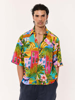 Load image into Gallery viewer, Goa Calling Printed Cropped Shirt