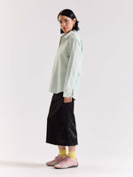 Load image into Gallery viewer, Relaxed Fit Green Striped Shirt