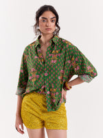 Load image into Gallery viewer, Gulbagh - Cropped Shirt