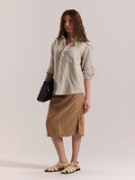 Load image into Gallery viewer, Natural Irish Linen Shirt