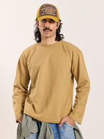 Load image into Gallery viewer, Khaki Loose Fit Cropped T-Shirt