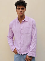 Load image into Gallery viewer, Lavender Gauze Holiday Shirt
