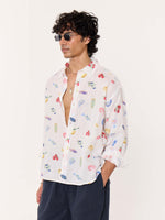 Load image into Gallery viewer, Italian Summer Gauze Holiday Shirt