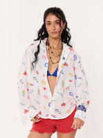 Load image into Gallery viewer, Italian Summer Gauze Holiday Shirt