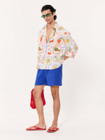 Load image into Gallery viewer, Juicy Days Printed Cropped Shirt