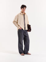 Load image into Gallery viewer, Light Beige Corduroy Oversized Shirt