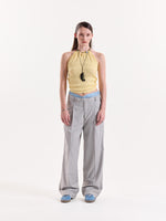 Load image into Gallery viewer, Light Grey Baggy Fit Trousers