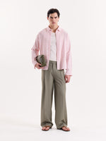 Load image into Gallery viewer, Light Sage Baggy Fit Trousers