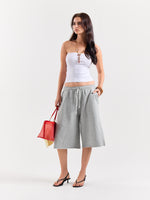 Load image into Gallery viewer, Marl Grey Sweat Jorts
