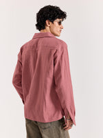 Load image into Gallery viewer, Dusty Pink Polka Dot Gauze Holiday Shirt