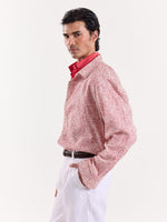Load image into Gallery viewer, Pink Spotted Animal Printed Cropped Shirt