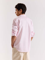 Load image into Gallery viewer, Relaxed Fit Pink Striped Shirt