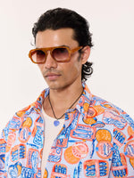 Load image into Gallery viewer, Sardine Club Printed Cropped Shirt