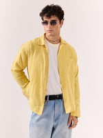 Load image into Gallery viewer, Yellow Gauze Holiday Shirt ( Pre-Order )
