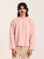 Load image into Gallery viewer, Dusty Pink Loose Fit Cropped T-Shirt