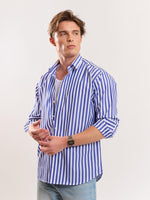 Load image into Gallery viewer, Blue Striped Shirt
