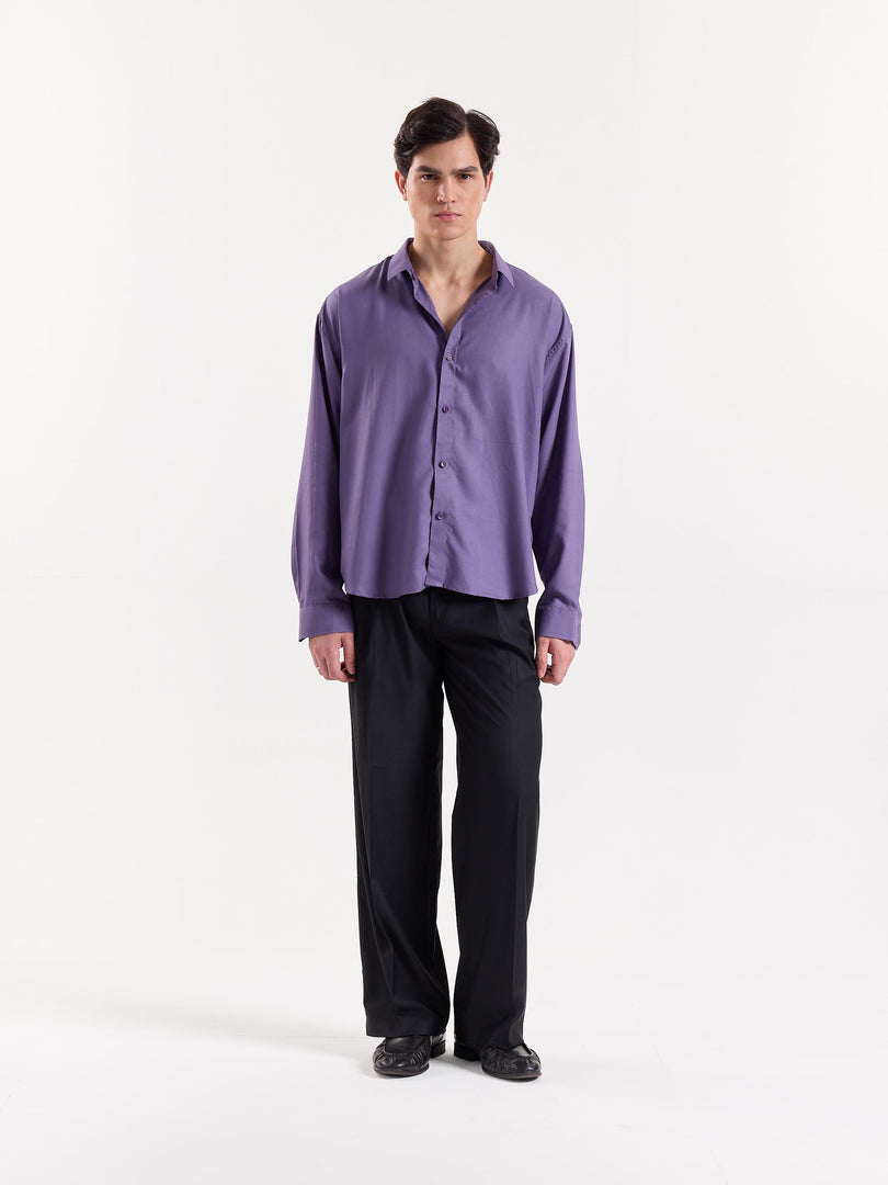 Amethyst - Drape Shirt