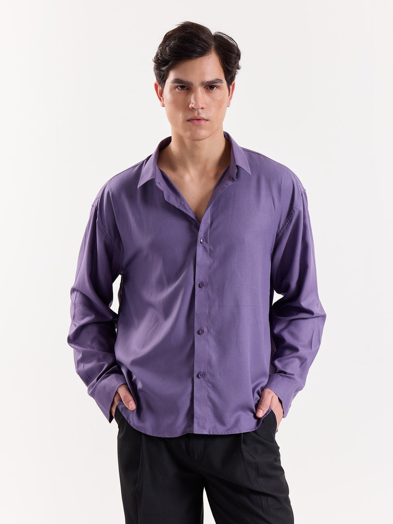 Amethyst - Drape Shirt