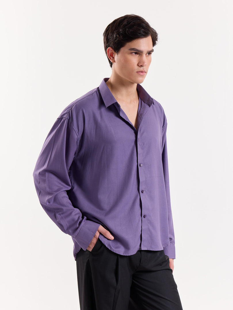 Amethyst - Drape Shirt