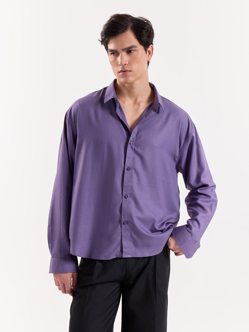 Amethyst - Drape Shirt