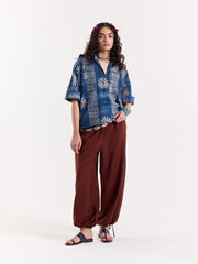 Baatik Blue - Pullover Shirt