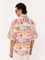 Load image into Gallery viewer, Beach Bingo Printed Cropped Shirt