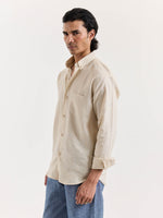 Load image into Gallery viewer, Beige Irish Linen Shirt