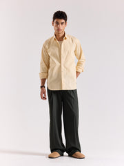 Beige Poplin Shirt