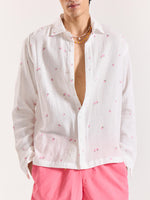Load image into Gallery viewer, Berry Drip Gauze Holiday Shirt