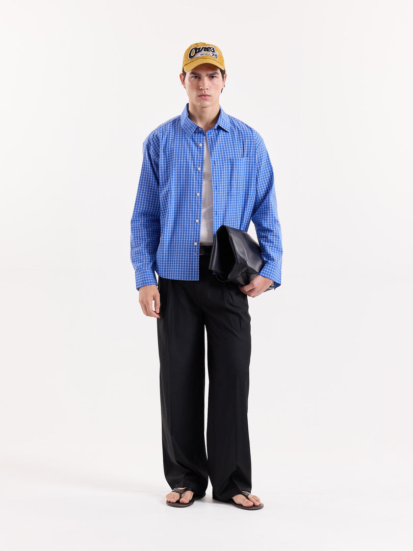 Black Baggy Fit Trousers