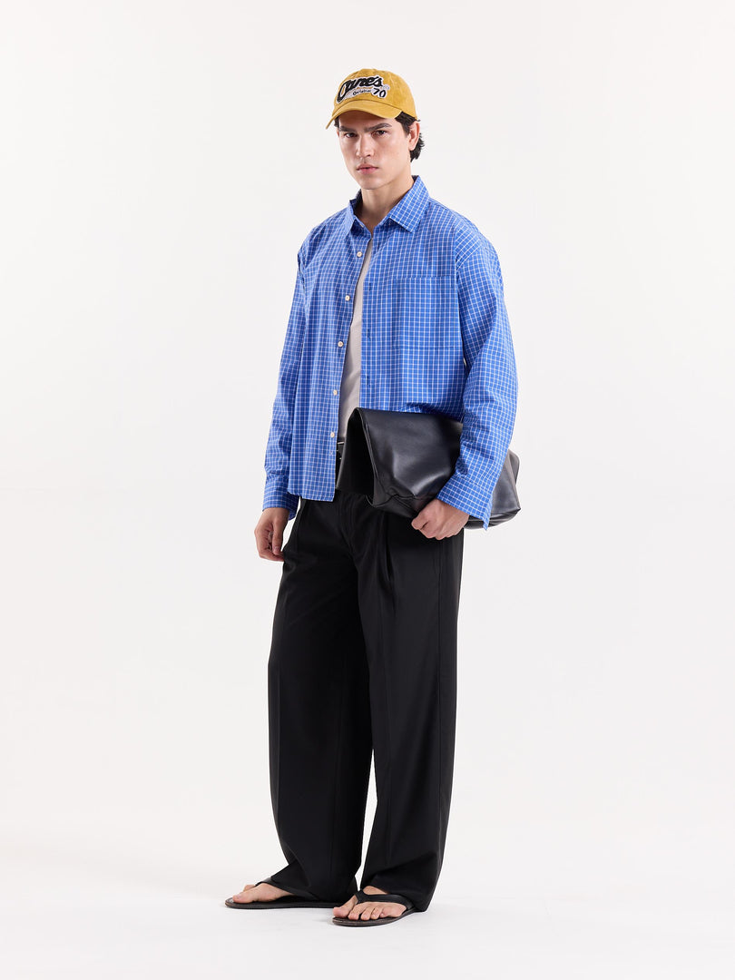 Black Baggy Fit Trousers