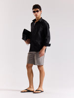 Load image into Gallery viewer, Black Poplin Shirt