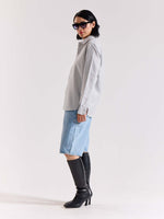 Load image into Gallery viewer, Relaxed Fit Black Striped Shirt