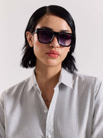 Load image into Gallery viewer, Relaxed Fit Black Striped Shirt