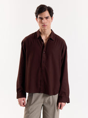 Chocolate Opal - Drape Shirt