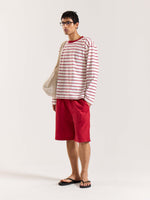Load image into Gallery viewer, Code Red Loose Fit Cropped T-Shirt