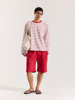 Load image into Gallery viewer, Code Red Loose Fit Cropped T-Shirt