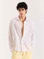Load image into Gallery viewer, Daisy Dew Embroidered Gauze Holiday Shirt