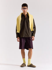 Dark Olive Poplin Shirt