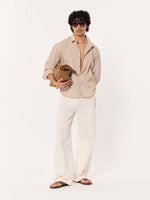 Load image into Gallery viewer, Dune Textured Cropped Shirt