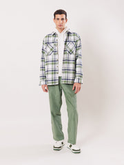 Relaxed Fit Plaid Shacket