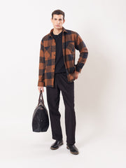 Relaxed Fit Plaid Shacket