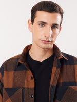 Load image into Gallery viewer, Relaxed Fit Plaid Shacket
